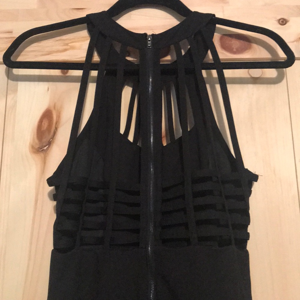 Like New! Black Strappy Dress